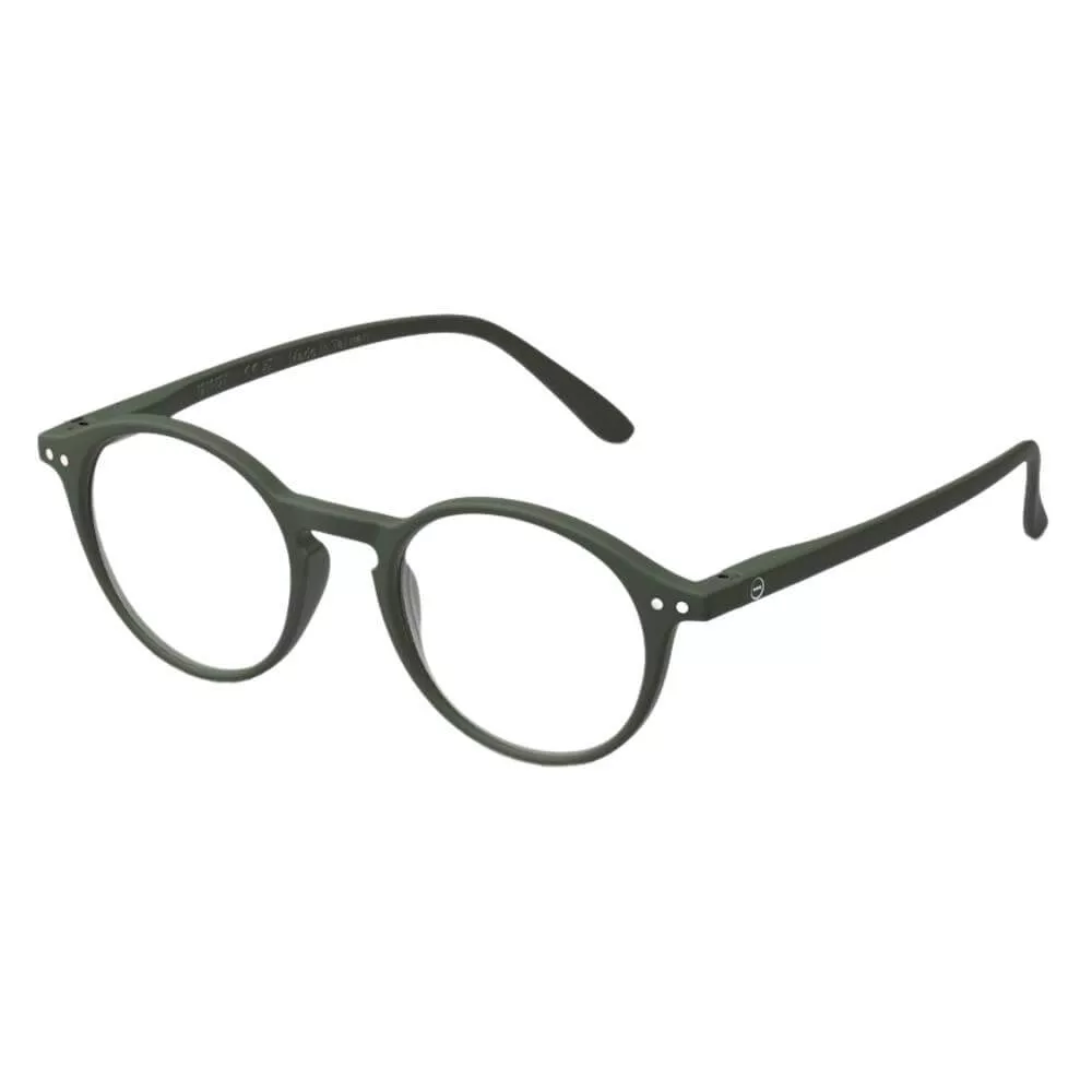 Izipizi Reading Glasses #D Kaki Green